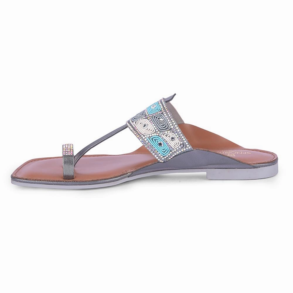 Senorita By Liberty Women AMG-33 GN Metal Fashion Thong
