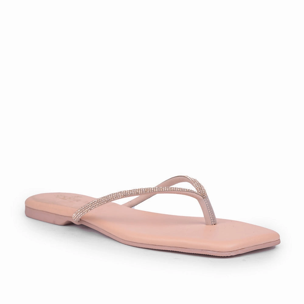 SENORITA By Liberty Women STY-50E Peach Casual Slippers