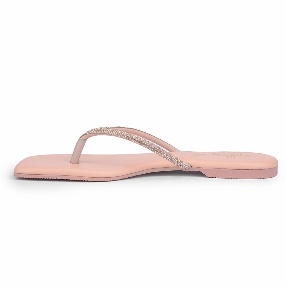 SENORITA By Liberty Women STY-50E Peach Casual Slippers