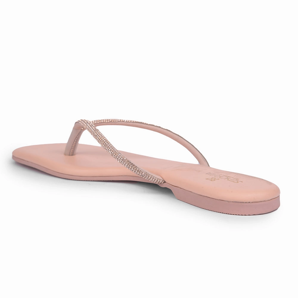 SENORITA By Liberty Women STY-50E Peach Casual Slippers