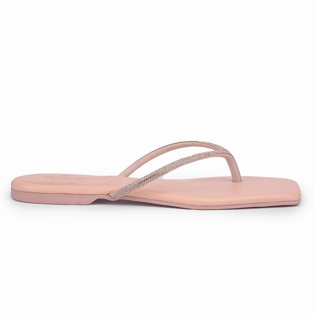 SENORITA By Liberty Women STY-50E Peach Casual Slippers