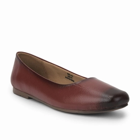 Senorita Casual (Cherry) Ballerina Shoes For Ladies MDL-51 By Liberty