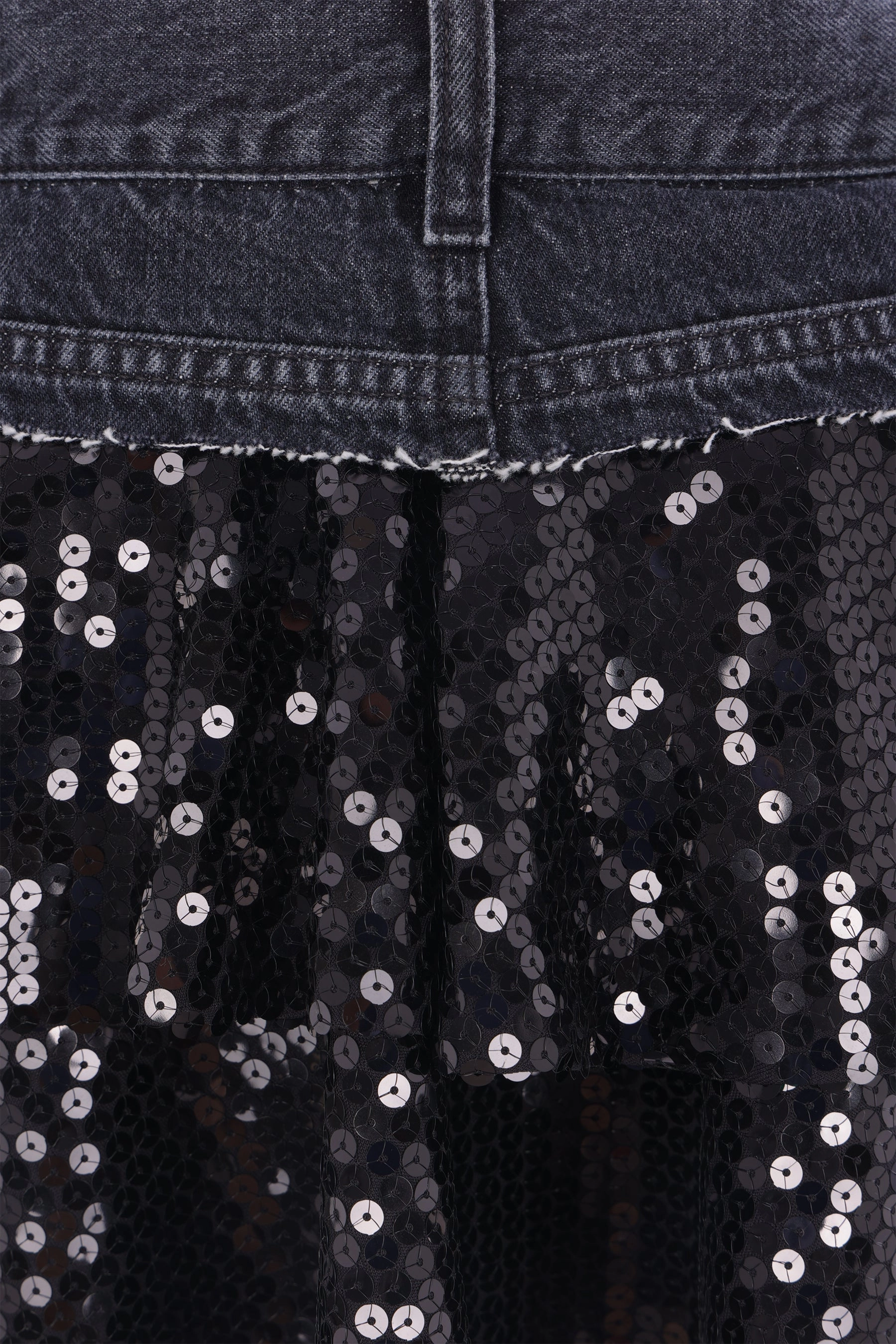 sequin triple skirt