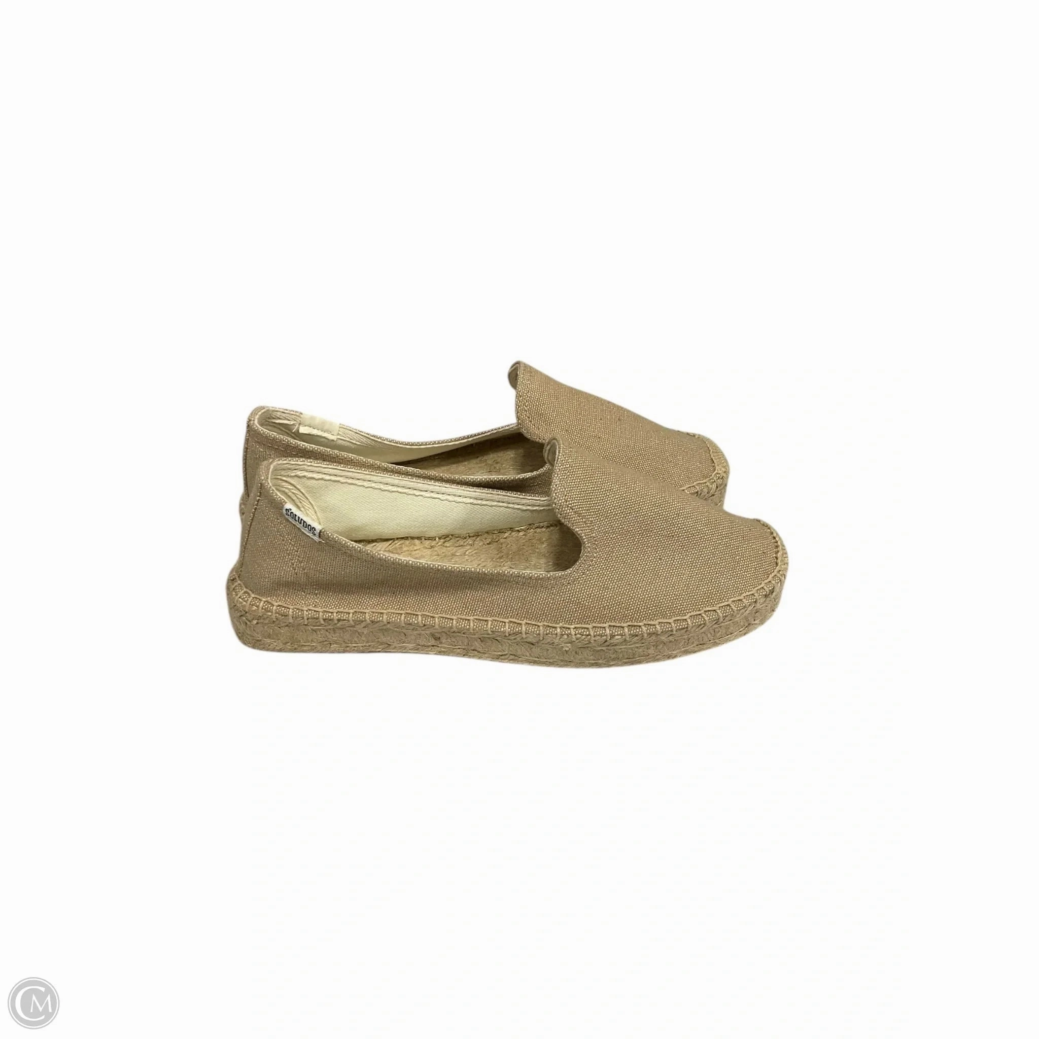 Shoes Flats By Soludos In Beige, Size: 8