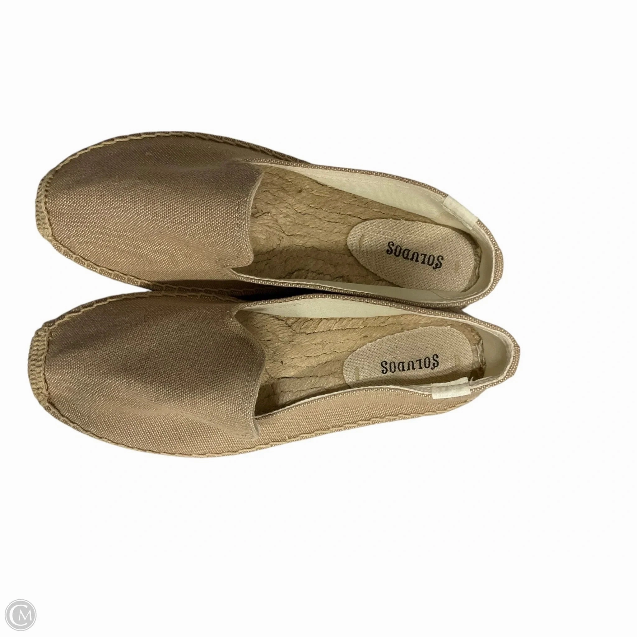 Shoes Flats By Soludos In Beige, Size: 8