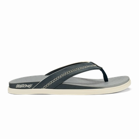 Shoreline  -  Stormy Blue / Pale Grey
