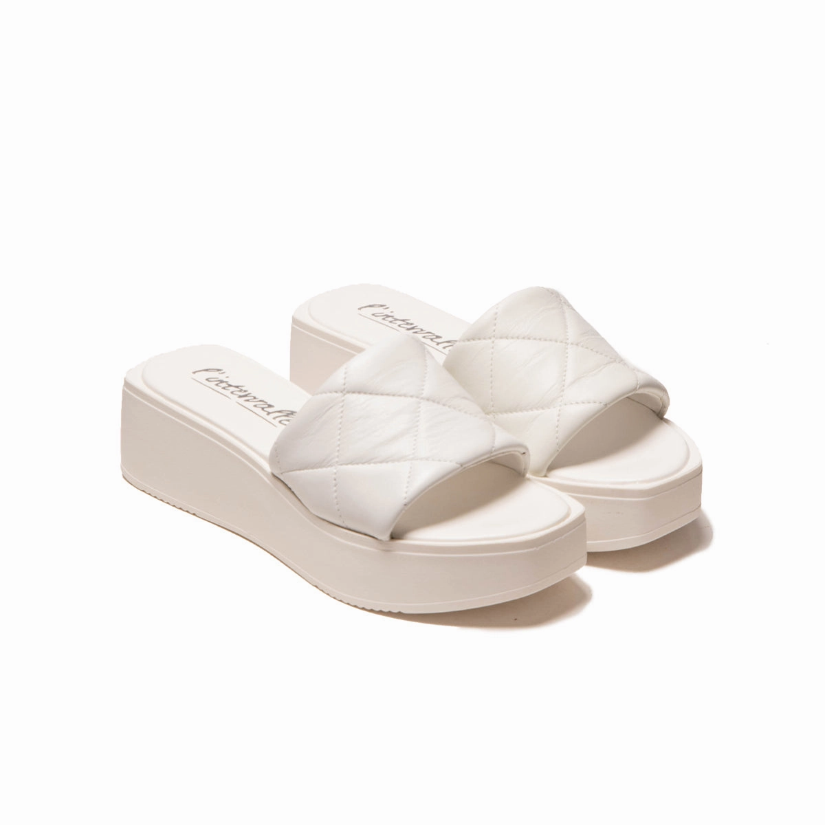 Sicilia White Leather