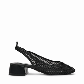 Smitten Flat Shoe BLACK MESH