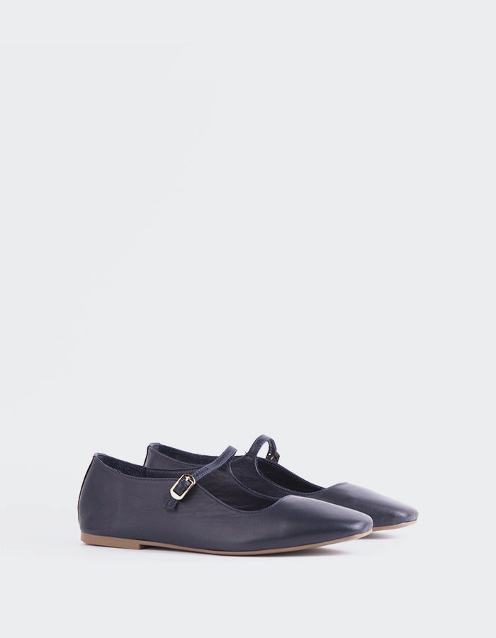 Sylph Navy Leather