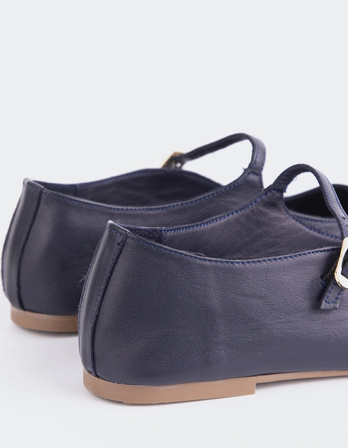 Sylph Navy Leather