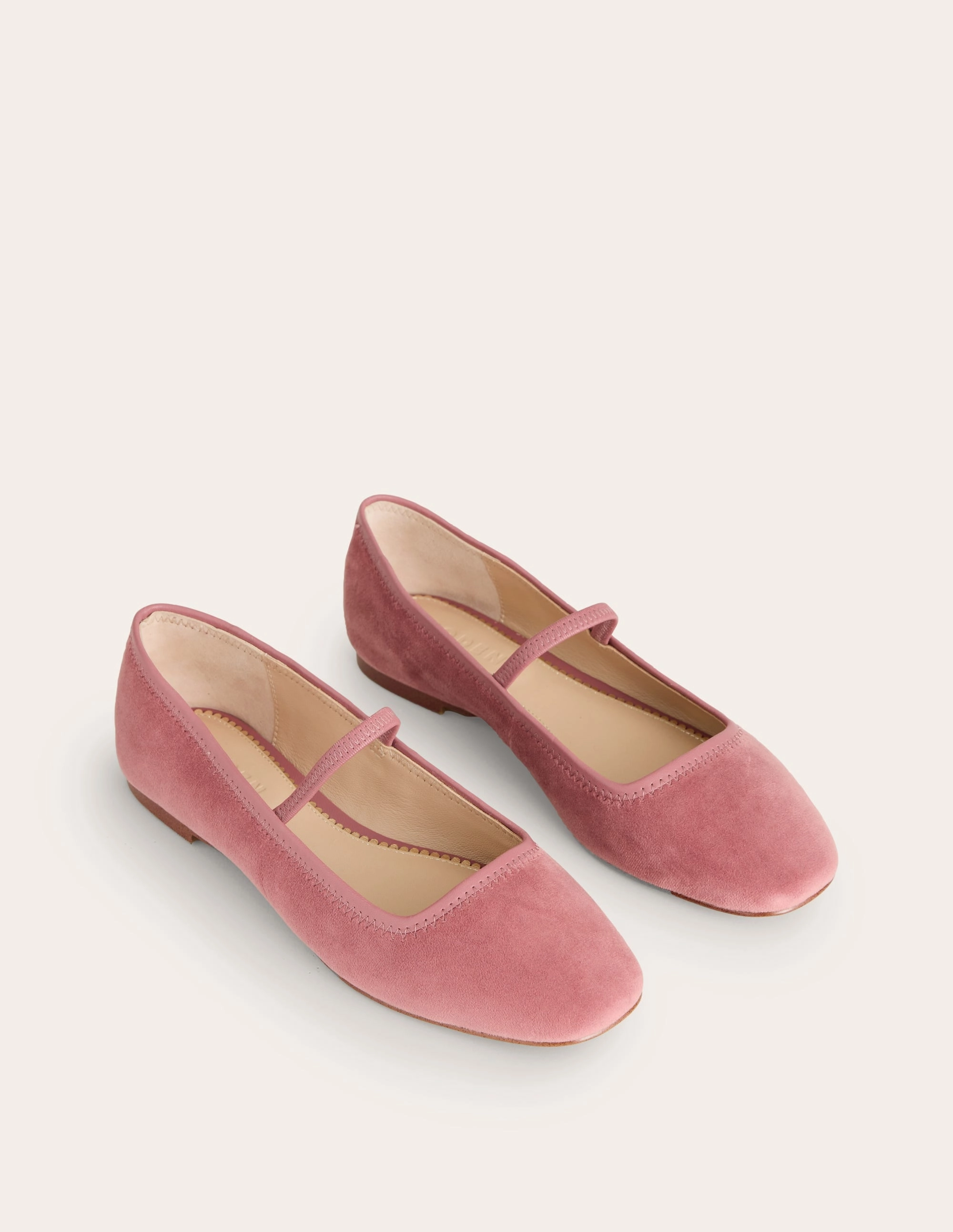 Thea Mary Jane Ballet Flats-Old Rose
