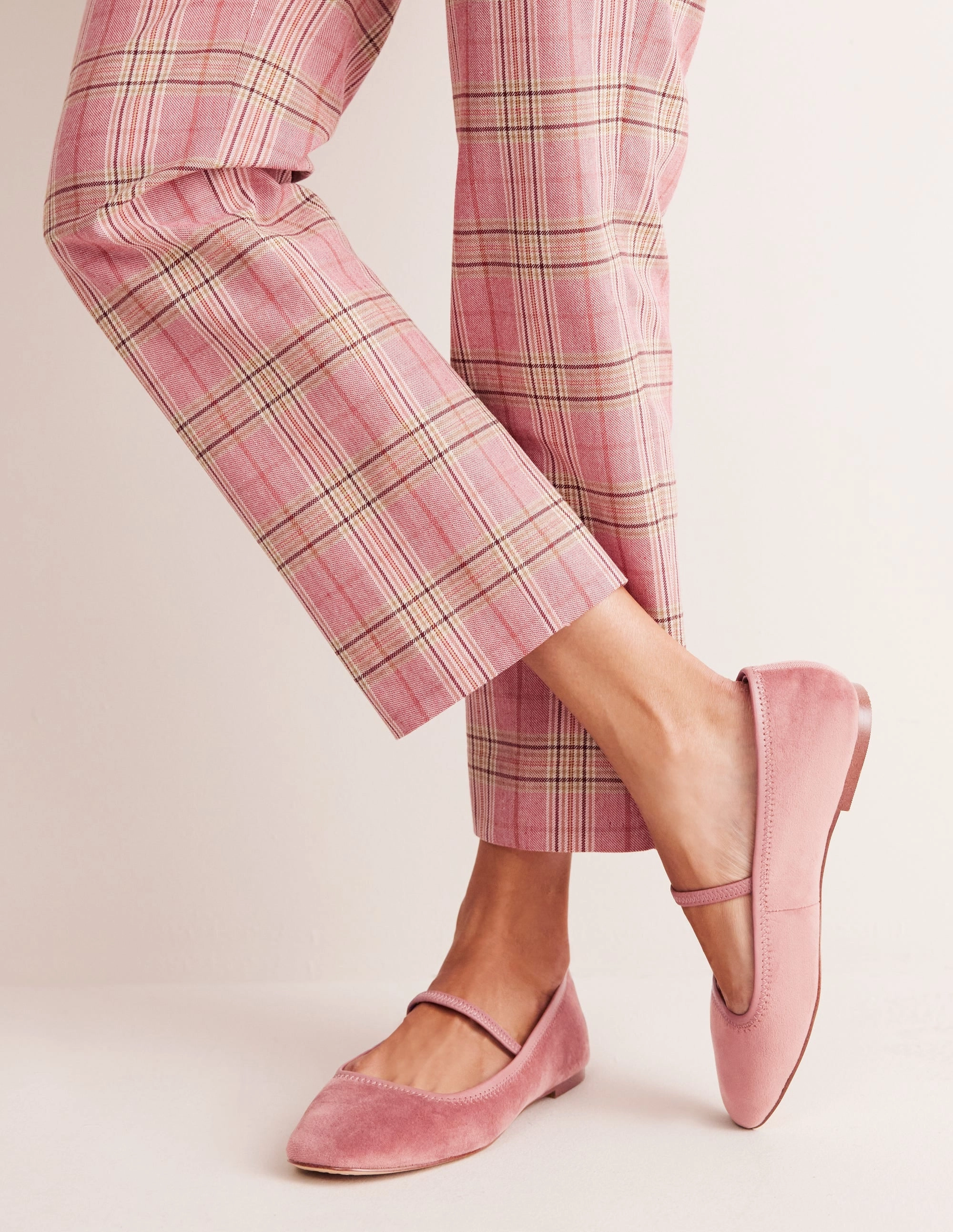 Thea Mary Jane Ballet Flats-Old Rose