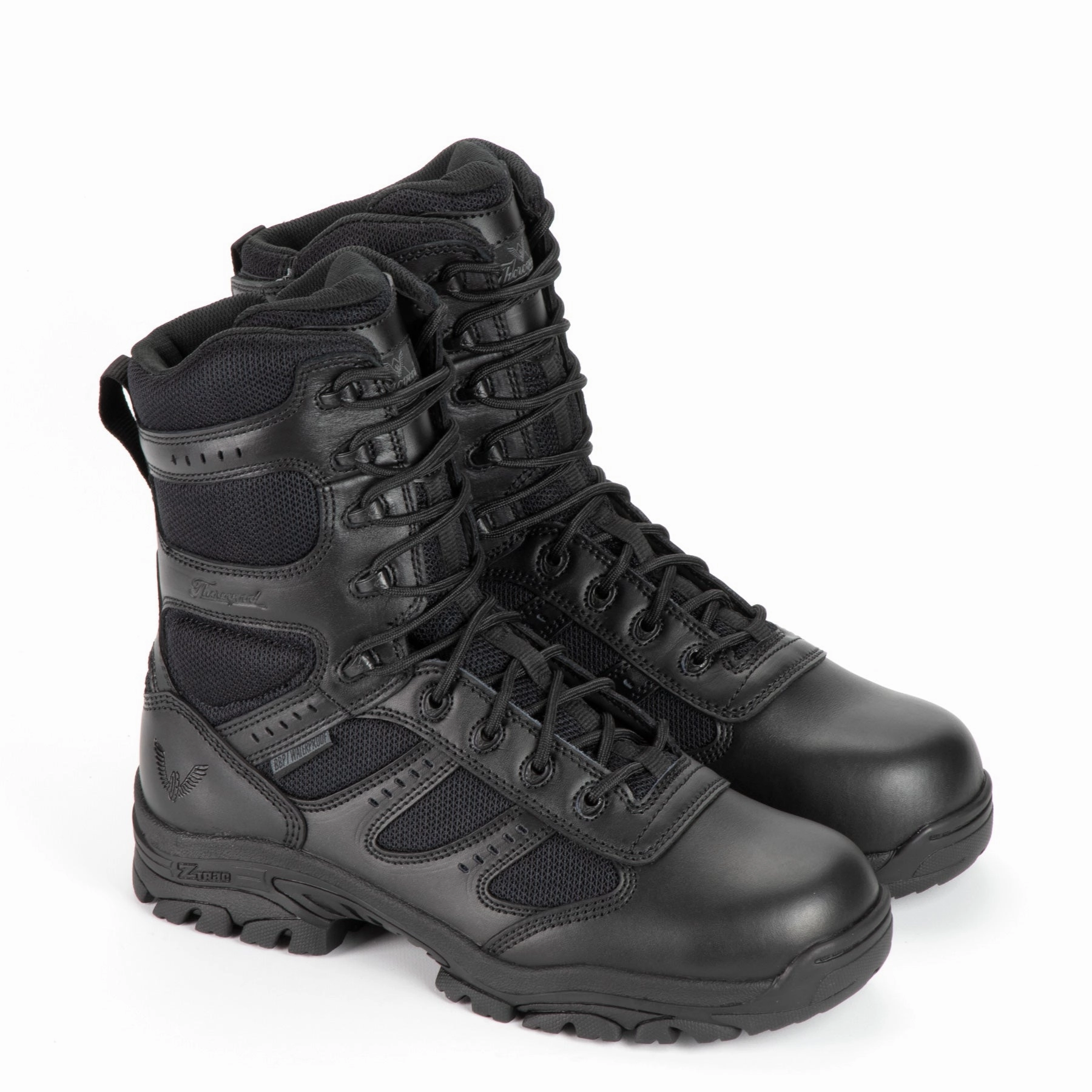 Thorogood 804-6191 Unisex The Deuce Series 8" Tactical Side Zip Waterproof Composite Safety Toe Uniform Boot