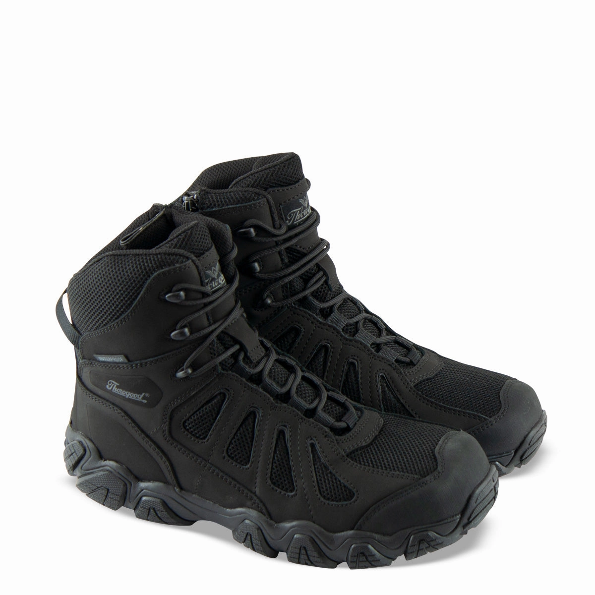 Thorogood 804-6290 Men's Crosstrex Series 6" Side Zip BBP Waterproof Composite Safety Toe Uniform Boot