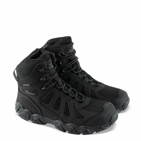 Thorogood 804-6290 Men's Crosstrex Series 6" Side Zip BBP Waterproof Composite Safety Toe Uniform Boot