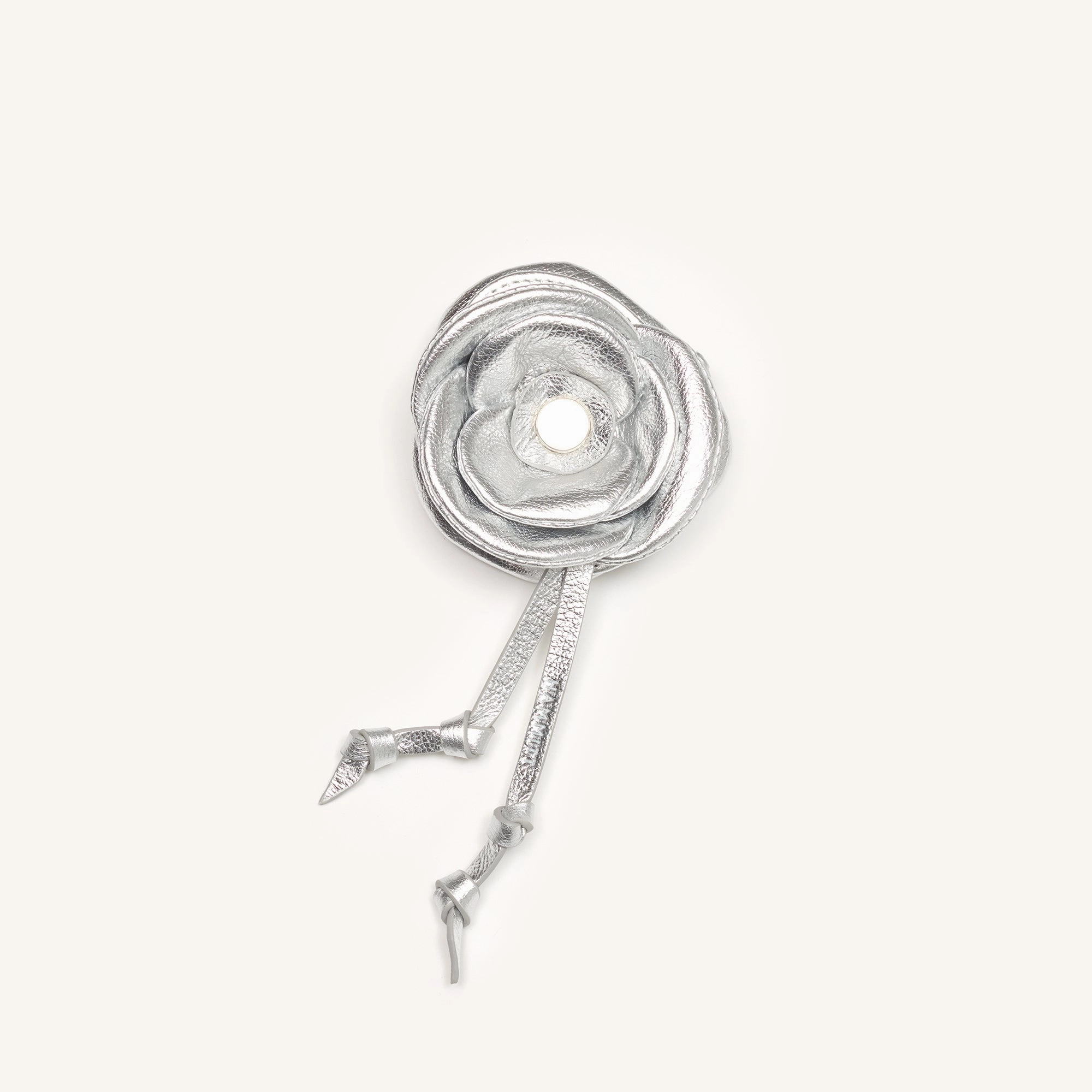 Vince Floral Charm | Sidewalk Silver/Brushed Silver