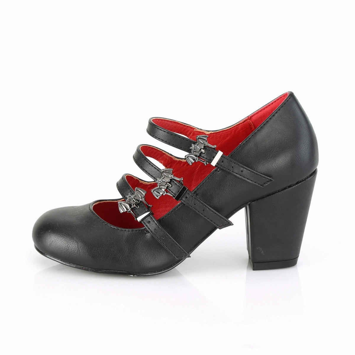 VIVIKA-38  Black Vegan Leather