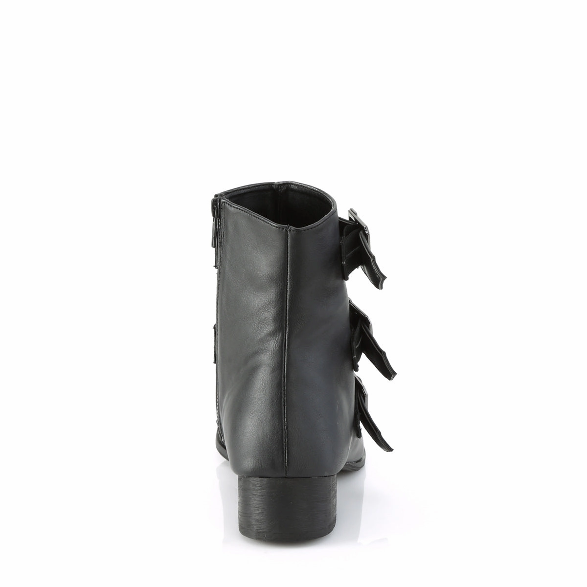 WARLOCK-50-C  Black Vegan Leather