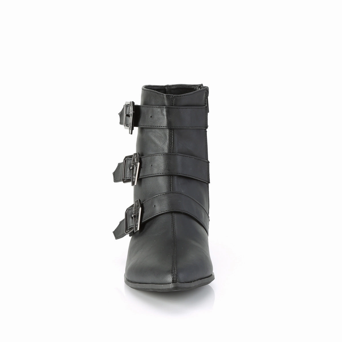 WARLOCK-50-C  Black Vegan Leather