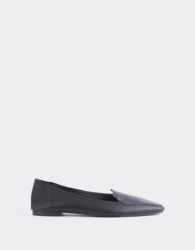 Winkle Black Leather