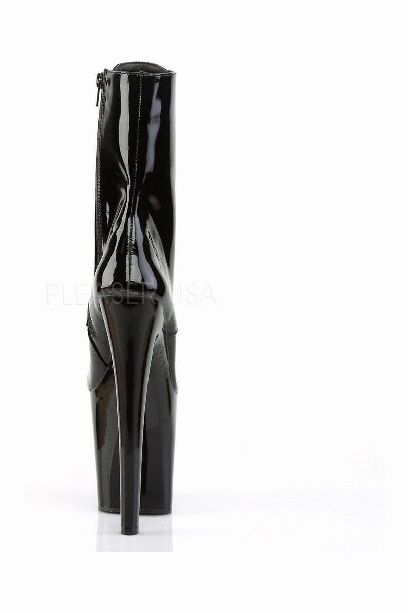 XTREME-1020 Platform Boot  | Black Patent